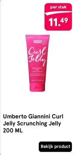 Umberto Giannini Curl Jelly Scrunching Jelly 200 ML