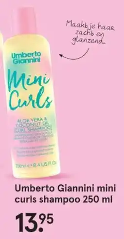 Etos Umberto Giannini Mini Curls Shampoo aanbieding