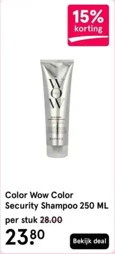 Etos Color Wow Color Security Shampoo aanbieding