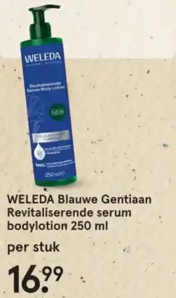 Etos Weleda Blauwe Gentiaan Revitaliserende serum bodylotion aanbieding