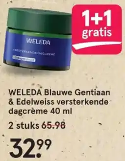Etos Weleda Blauwe Gentiaan & Edelweiss versterkende dagcrème aanbieding
