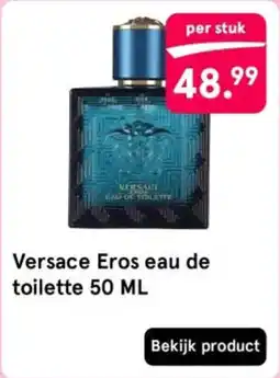 Etos Versace Eros eau de toilette aanbieding