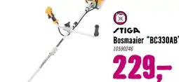 Hornbach STIGA Benzine Bosmaaier BC 330 AB aanbieding