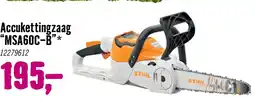 Hornbach STIHL Accu kettingzaag MSA60C-B 36 V excl accu en lader **cashback** aanbieding