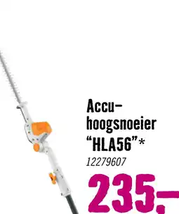 Hornbach STIHL Accu hoogsnoeier HLA56 36 V excl accu en lader **cashback** aanbieding