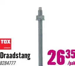 Hornbach TOX Draadstang TGS 10/130 draadstang A4,10 stuks aanbieding