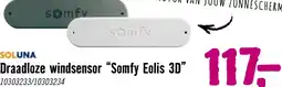 Hornbach SOLUNA Somfy Eolis 3D draadloze windsensor wit voor Soluna Deluxe aanbieding