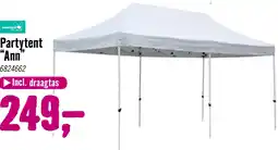 Hornbach GARDEN PLACE Partytent Ann basic wit 6 x 3 m aanbieding
