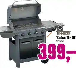 Hornbach TENNEKER Gasbarbecue Carbon TG-4 U aanbieding