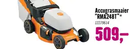 Hornbach STIHL Accu grasmaaier RMA248T 36 V excl accu en lader **cashback** aanbieding