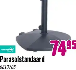 Hornbach Parasolstandaard beton 55x55 cm zwart aanbieding