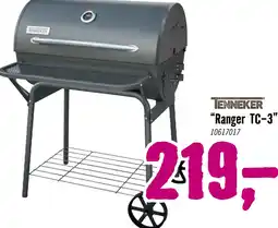 Hornbach TENNEKER Houtskoolbarbecue Ranger TC-3 aanbieding
