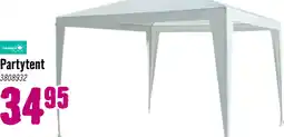 Hornbach GARDEN PLACE Partytent Grete wit 3 x 3 m aanbieding
