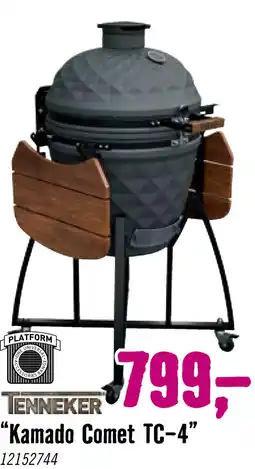 Hornbach TENNEKER Kamado Comet TC-4 zwart aanbieding