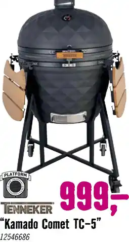 Hornbach TENNEKER Kamado Comet TC-5 zwart aanbieding