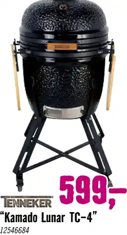 Hornbach TENNEKER Kamado Lunar TC-4 zwart aanbieding