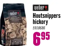 Hornbach WEBER® Houtsnippers Hickory 700 gr aanbieding