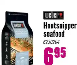 Hornbach WEBER® Houtsnippers Seafood 700 gr aanbieding