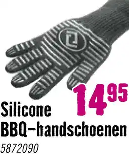 Hornbach TENNEKER Barbecue Handschoen met silicone-coating zwart aanbieding