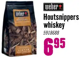 Hornbach WEBER® Houtsnippers Whiskey 700 gr aanbieding