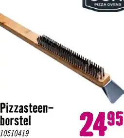 Hornbach OONI Pizzaoven reinigingsborstel RVS - bamboe 2-in-1, 60x4,5x2 cm aanbieding