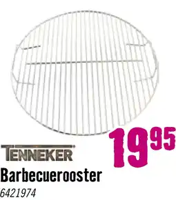 Hornbach TENNEKER Barbecue Rooster RVS Ø 44,5 cm aanbieding