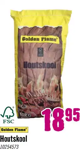 Hornbach GOLDEN FLAME Houtskool 10 kg aanbieding
