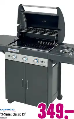 Hornbach CAMPINGAZ Gasbarbecue 3 Series Classic LS zwart aanbieding