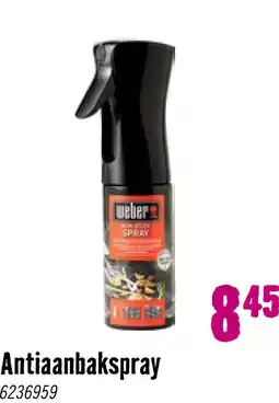 Hornbach WEBER® Anti aanbakspray aanbieding