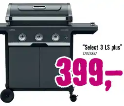 Hornbach CAMPINGAZ Gasbarbecue Select 3 brander LS plus zwart aanbieding