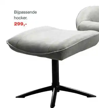 IN.HOUSE Bijpassende hocker aanbieding