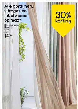 Leen Bakker Bekijk Alle gordijnen, vitrages en inbetweens op maat [link] aanbieding