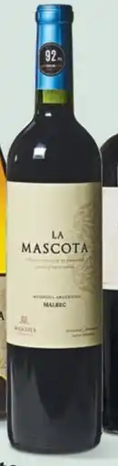 Sligro La Mascota Malbec aanbieding