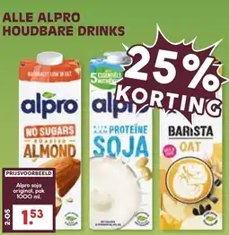 De Boerenschuur Alle alpro houdbare drinks aanbieding
