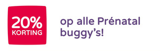 Prenatal alle Prénatal buggy's aanbieding