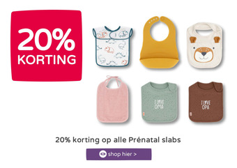 Prenatal alle Prénatal slabs aanbieding