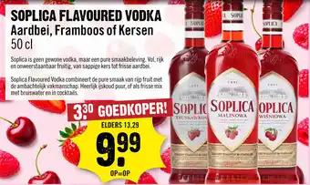 Dirck 3 Soplica Vodka Aardbei 50 cl aanbieding