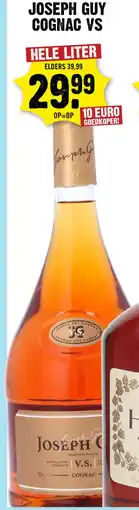 Dirck 3 Joseph Guy VS Cognac 100 cl aanbieding