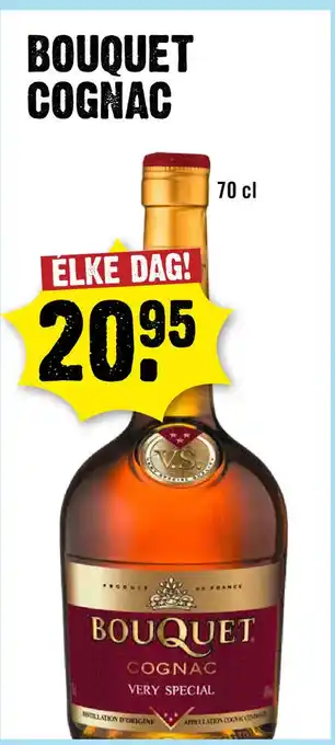 Dirck 3 Bouquet V.S. Cognac 70 cl aanbieding