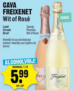 Dirck 3 Freixenet Cava 0.0% 75 cl aanbieding