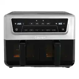 MediaMarkt Cuisinart 10.4l Dual Basket Air Fryer Ss Window Afd10xsse Heteluchtfriteuse aanbieding
