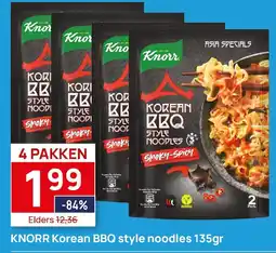 Butlon Knorr Korean BBQ style noodles aanbieding