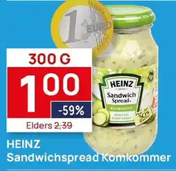 Butlon Heinz Sandwichspread Komkommer aanbieding
