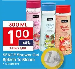 Butlon Sence Shower Gel Splash To Bloom aanbieding