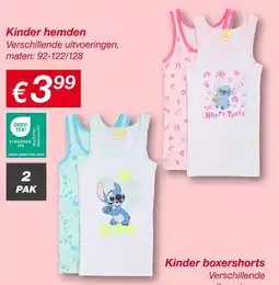 Kik Kinder Hemden aanbieding