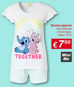 Kik Dames pyjama aanbieding