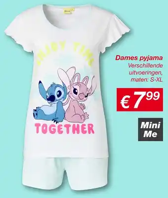 Kik Dames pyjama aanbieding