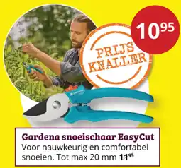 Tuinland Gardena snoeischaar EasyCut aanbieding