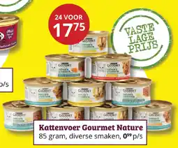 Tuinland Kattenvoer Gourmet Nature aanbieding