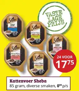 Tuinland Kattenvoer Sheba aanbieding